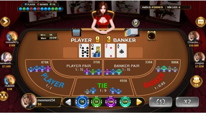 Cách đặt Player luôn thắng tại baccarat Five88