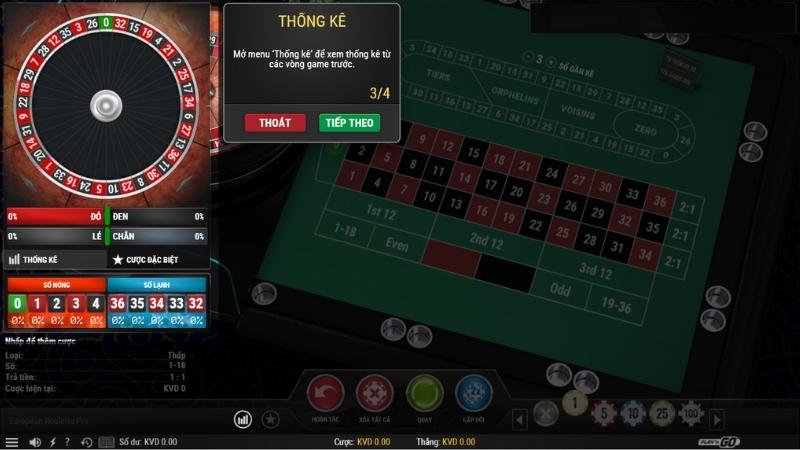 Lưu ý khi chơi Roulette