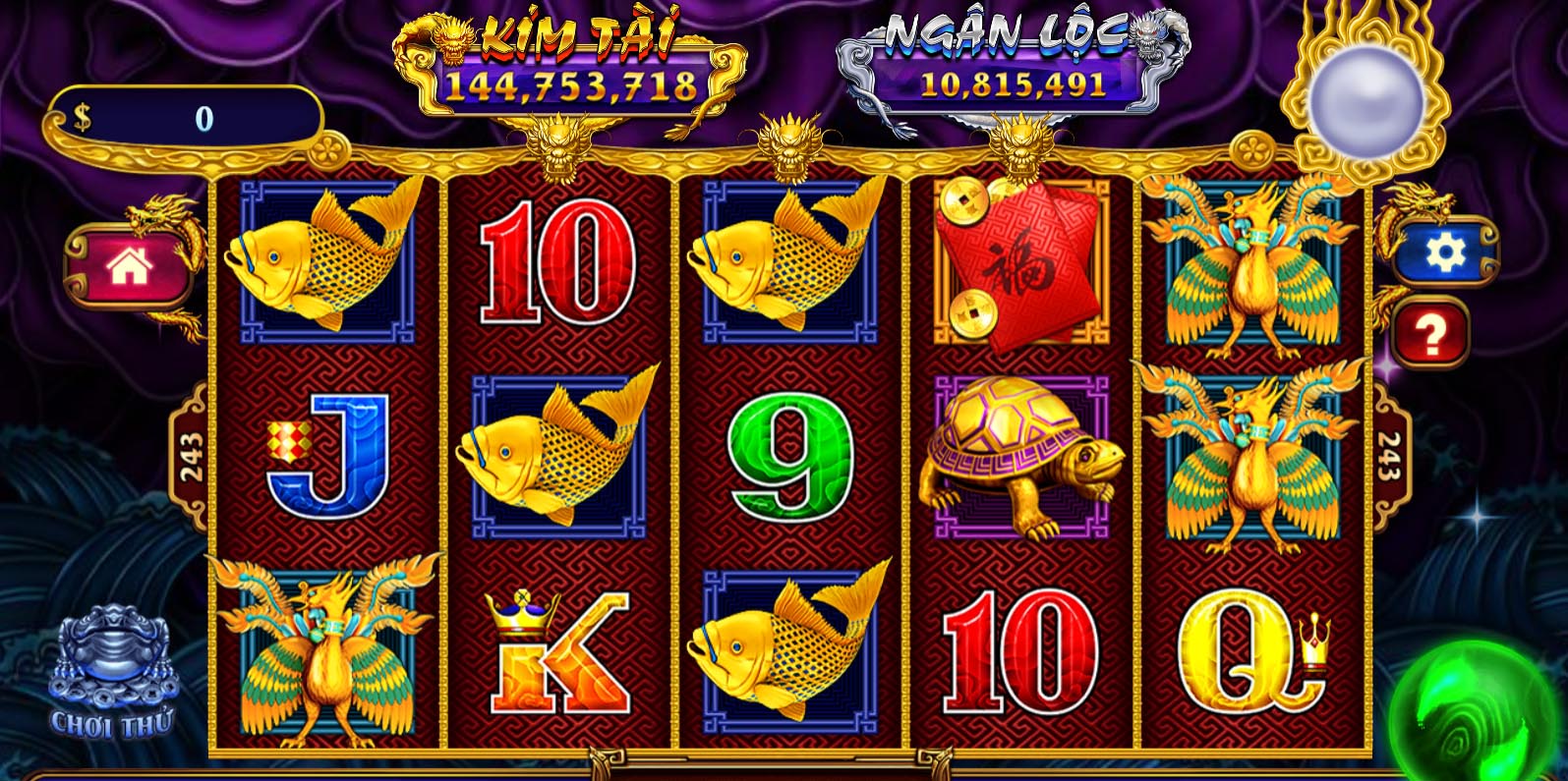 Tham gia game nổ hũ kho tàng ngũ long tại Five88